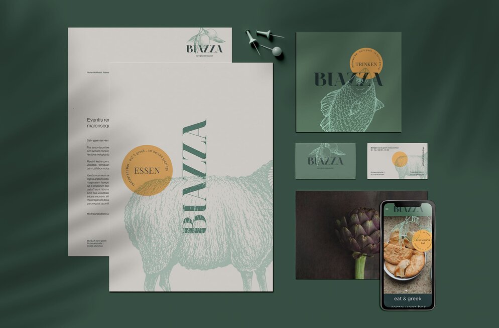 Die Marken Agentur hat das Biazza von Print über Digital zu Website und Social Media an den Start gebracht.